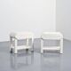 Pair of pine bedside tables by Maison Regain, circa 1970.