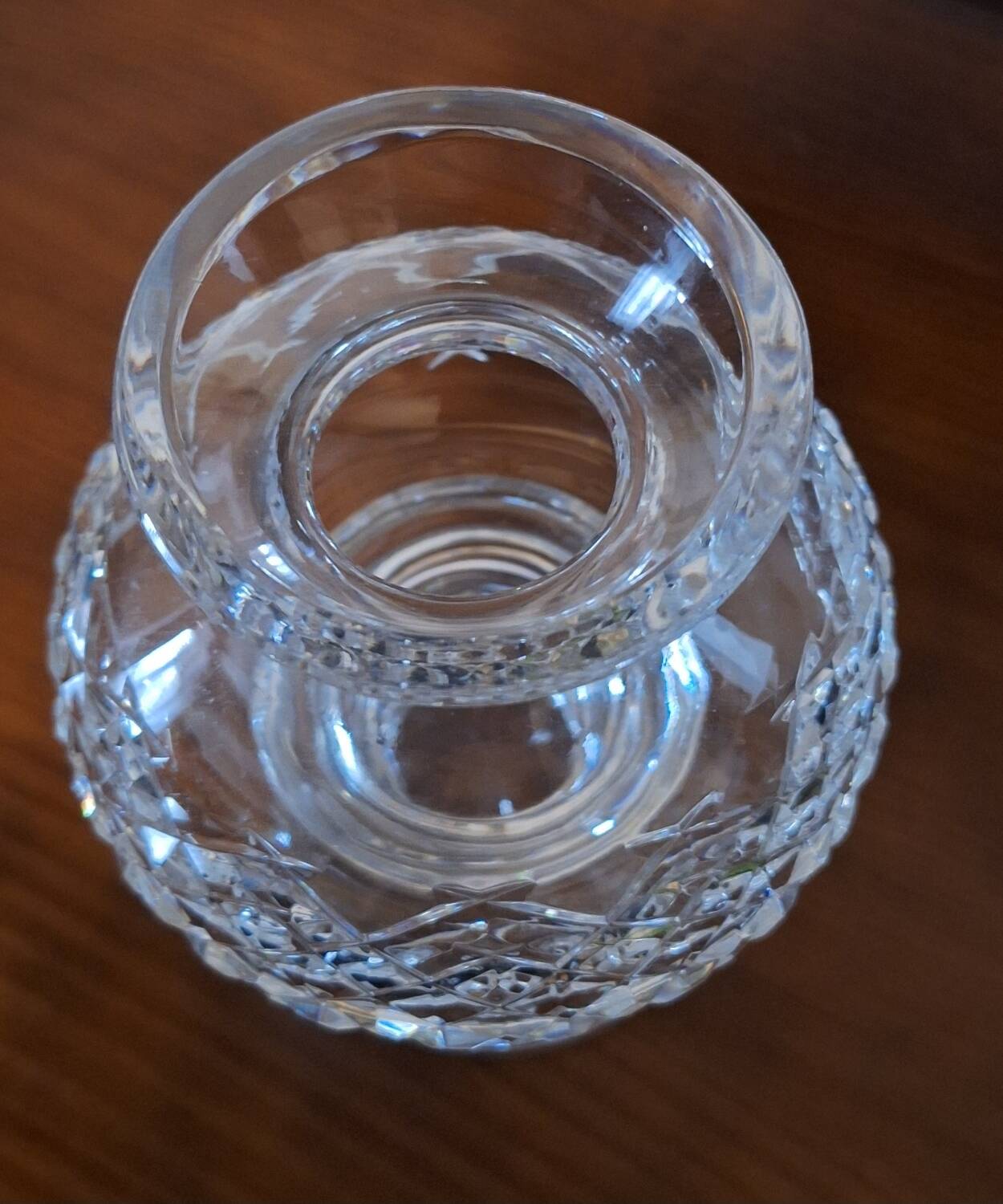 Waterford crystal candle holder