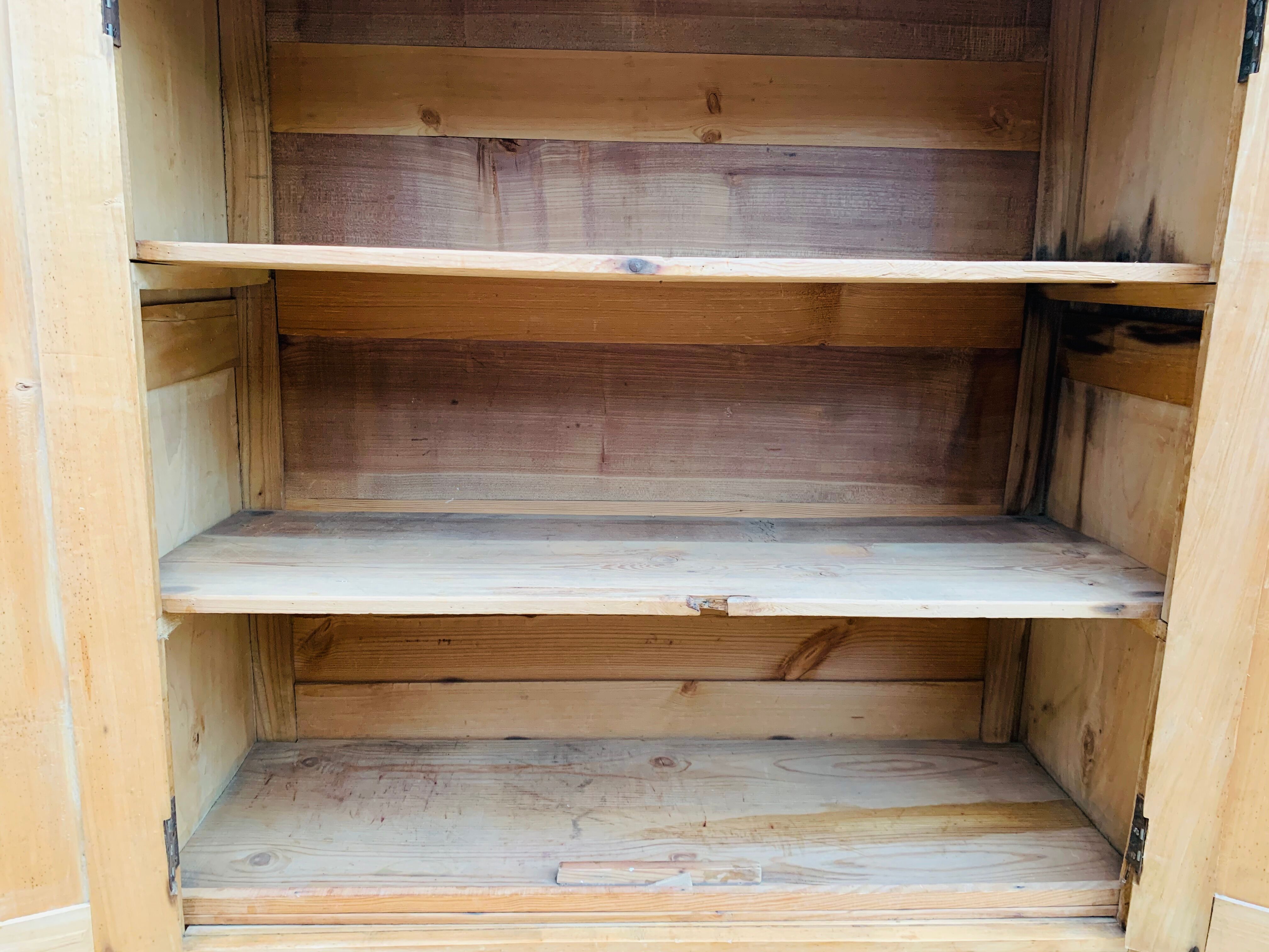 Parisian buffet raw wood