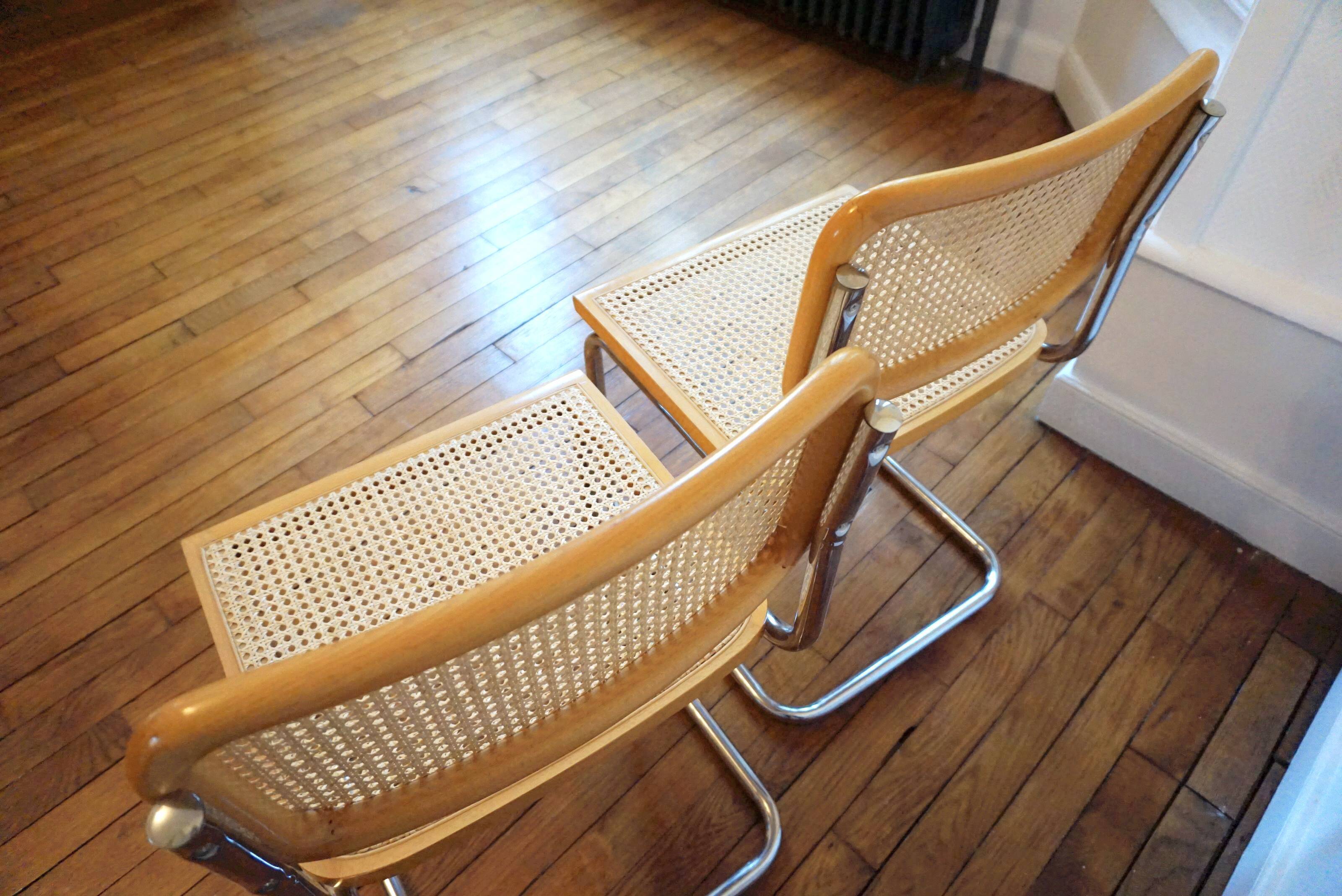 2 chairs B32 by Marcel Breuer