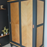 Cabinet with sliding doors 60s