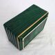 Art deco candy box in green porcelain Letalle, St Clément