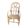 Fauteuil en bois des années 70