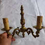 Lot de deux appliques murales