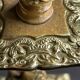 Pair of Napoleon III candle holders - Louis XIV style - Bronze (gilded)