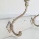 Coat rack with 4 iron hooks from 1900