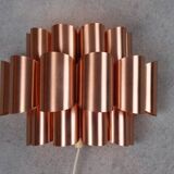Mid-Century Wall Light in Copper by Werner Schou, Denmark