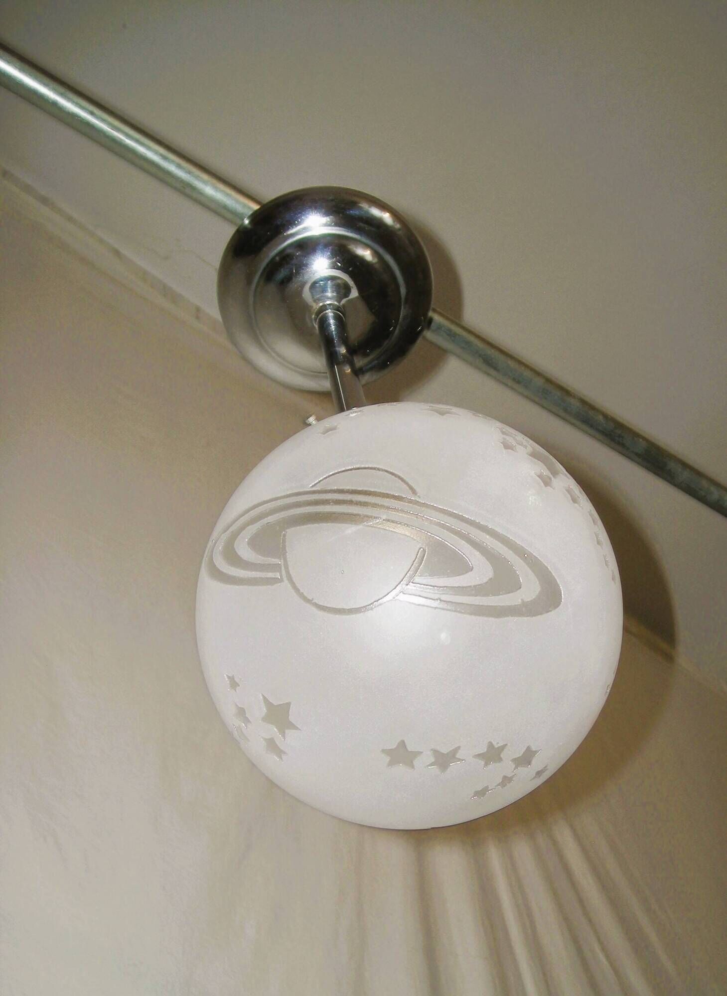 Star lustre; planets - 1920s Deveau - Art Deco