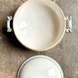 Sarreguemines ironware soup tureen, "Nobilis" service