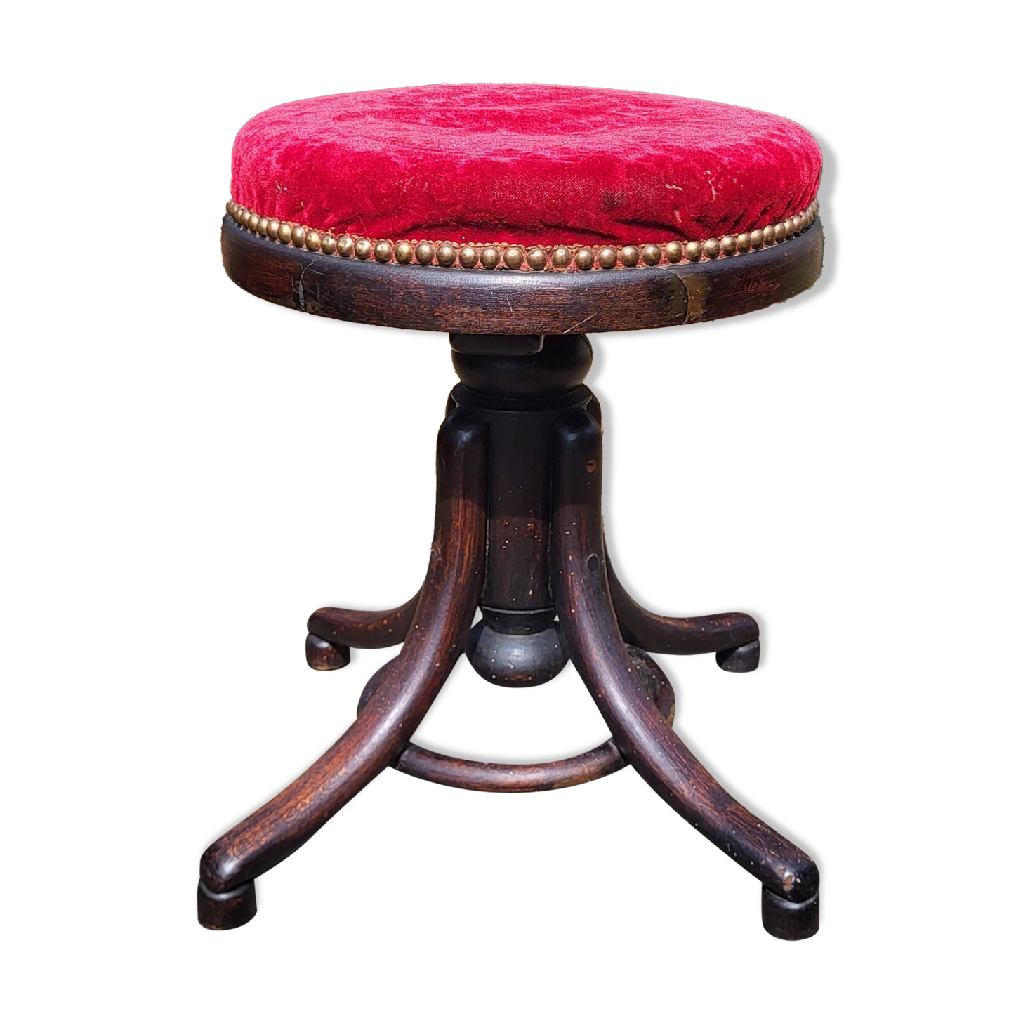 Piano stool with screw, Thonet 19th century