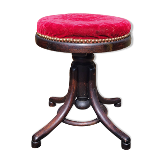 Piano stool with screw, Thonet 19th century