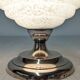 Art Deco bedside or ambient lamp in glass from Clichy, France, circa 1920.