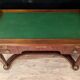 Double-sided Empire-style desk from the Egyptian return in mahogany.