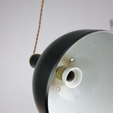 Suspension vintage noir et laiton