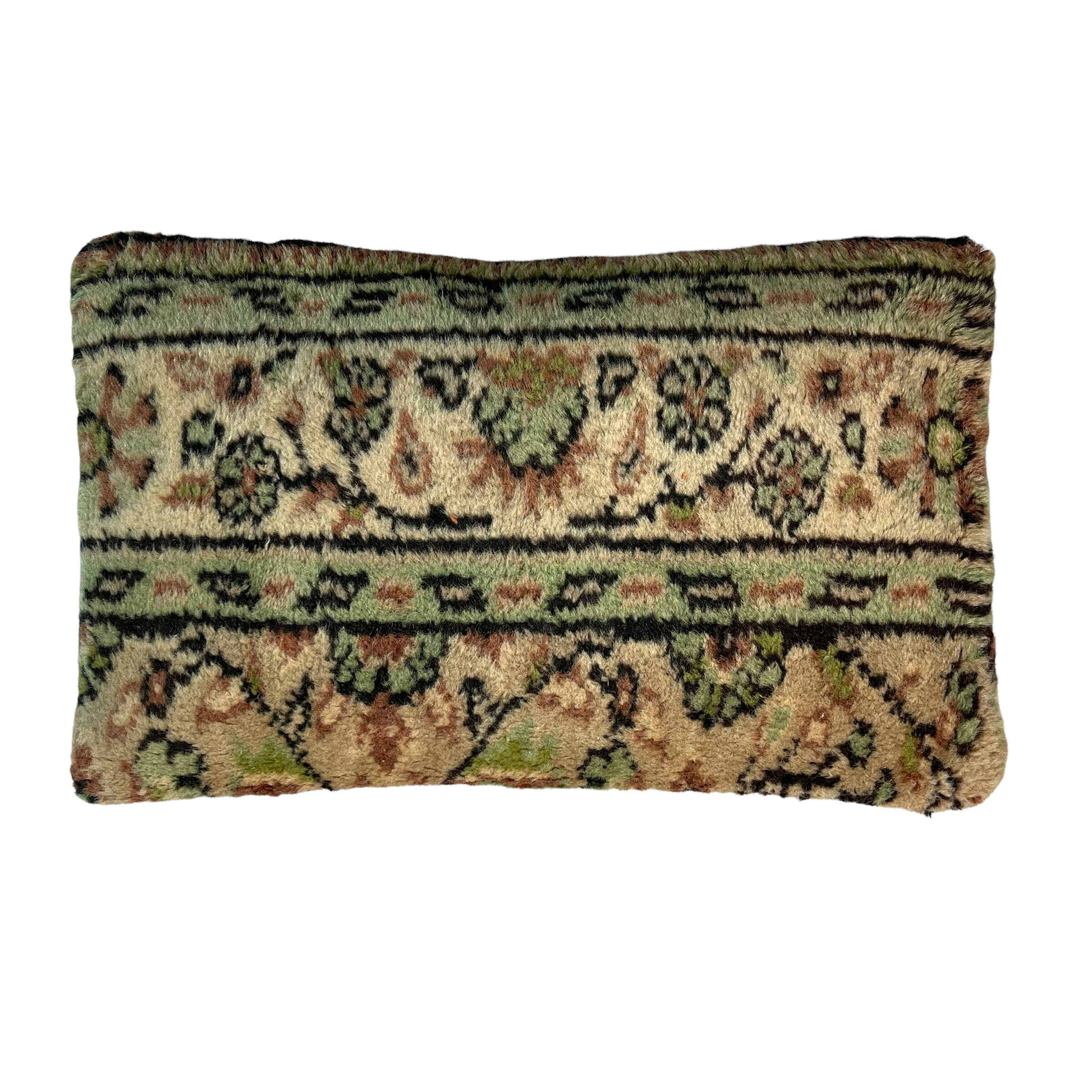 Housse de coussin de tapis turc vintage 30 x 50 cm