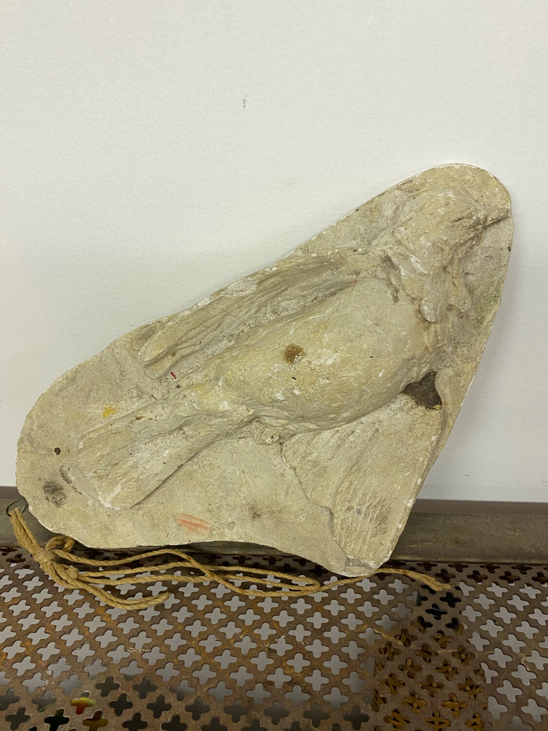 Plaster bas-relief