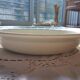 Vintage deep dish Terre de fer Badonvillier model 2114