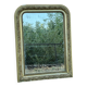 Louis-Philippe mirror with gold leaf, mercury glass 65x51cm