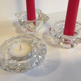 Set of 3 crystal photophores