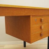 Ash desk, Danish design, 1970s, manufacturer: Domino Møbler