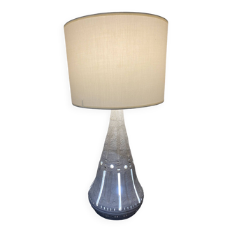 Double lighting ceramic lamp Vallauris 1960