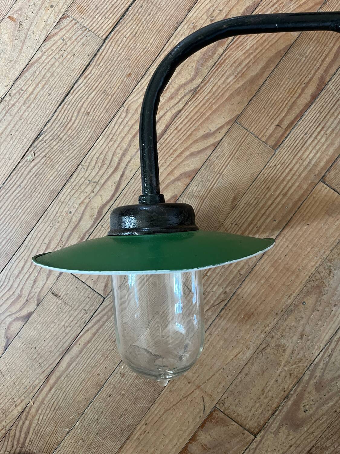 Vintage industrial wall lamp