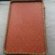 Vintage wicker and wood tray