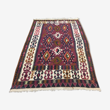 Kilim turc 180x112 cm laine