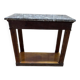 Console époque empire en acajou