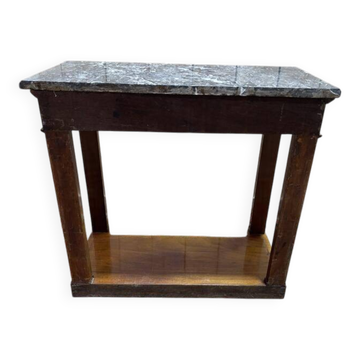 Console époque empire en acajou