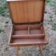 Wooden worker vintage compass feet