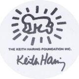 Keith Haring. Numbered colour silkscreen. 1990s.
