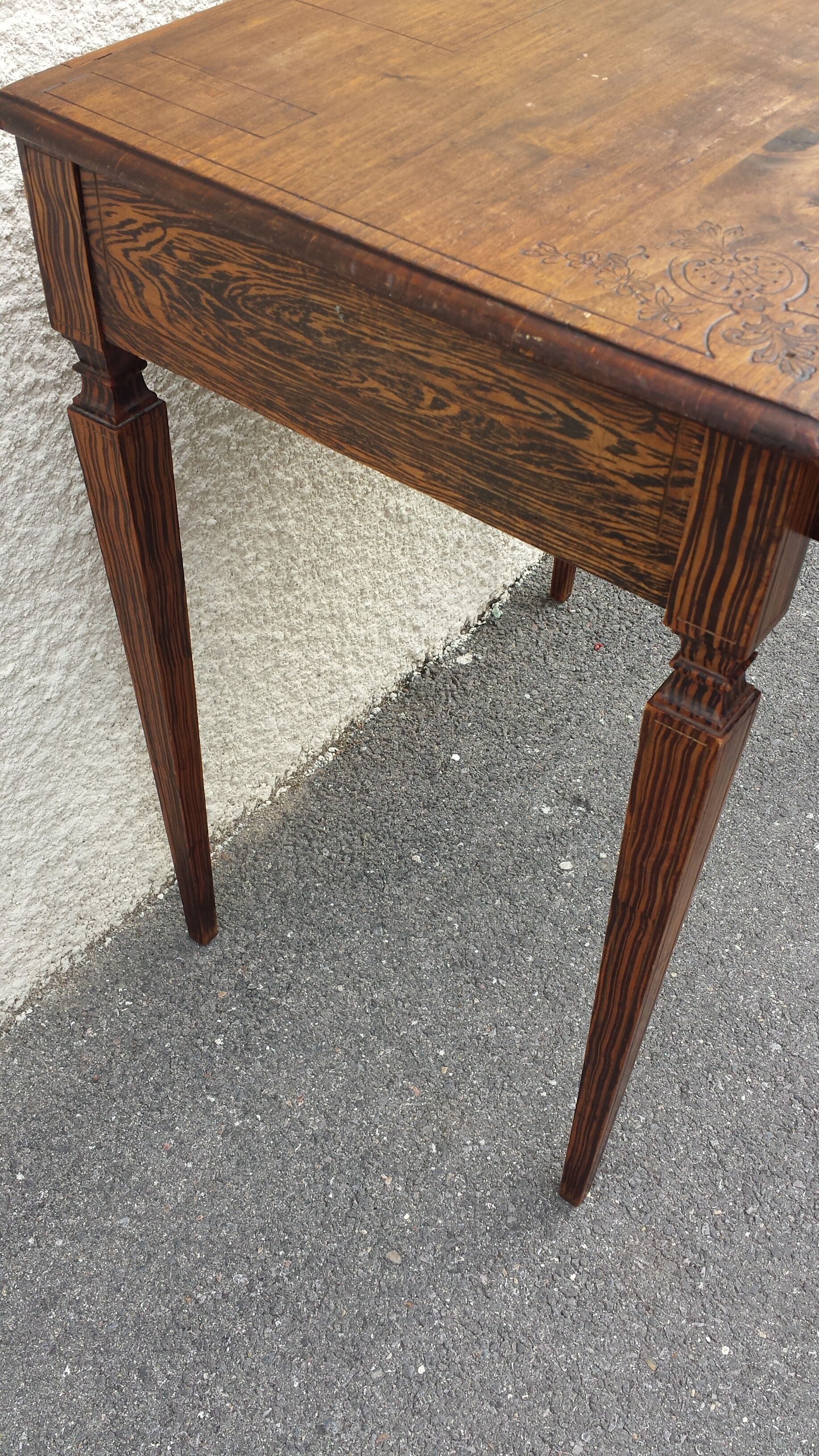 Desk old type empire