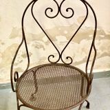 Paire de fauteuils de jardin 1950