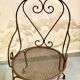 Paire de fauteuils de jardin 1950