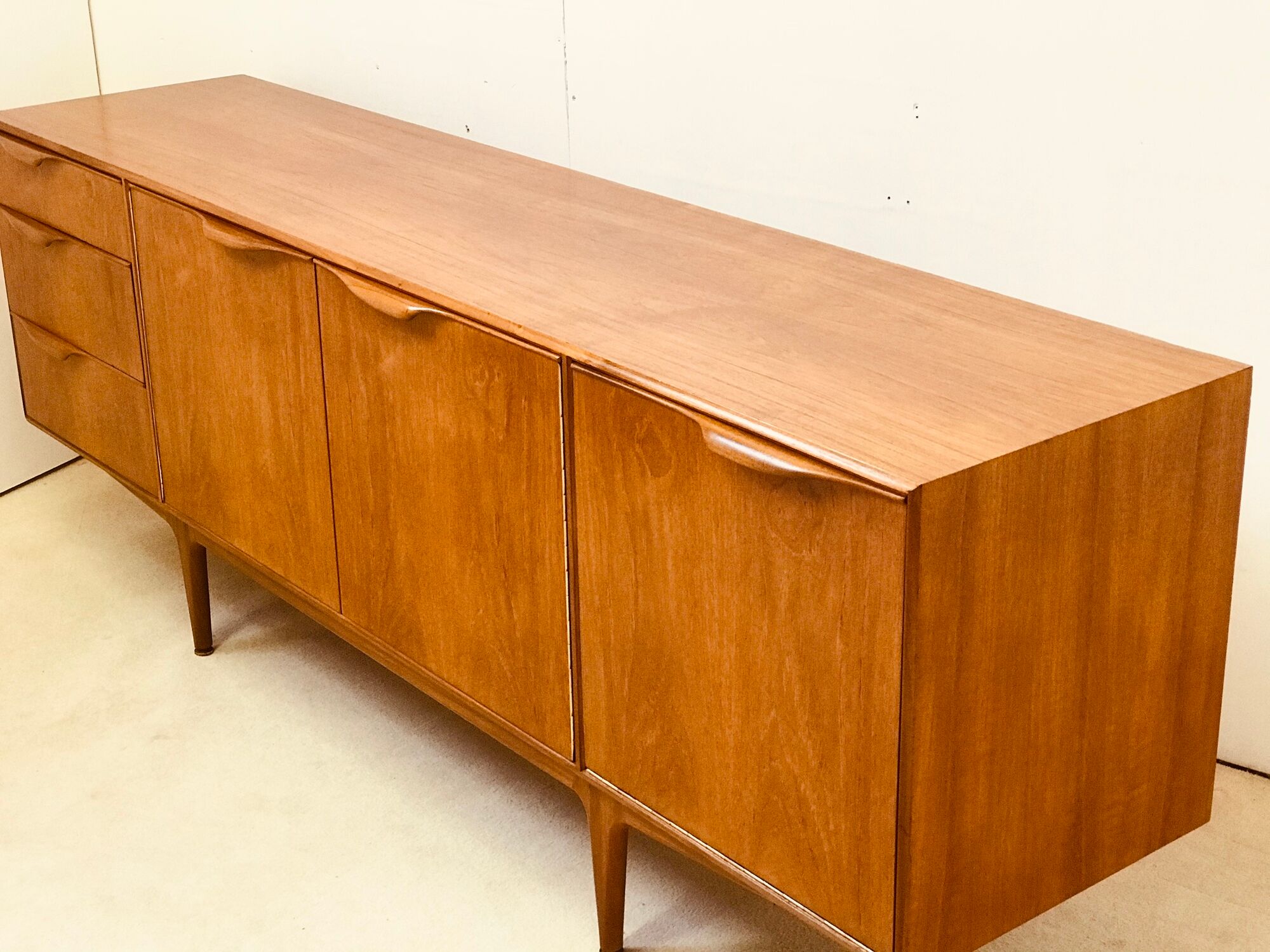 McIntosh teak sideboard made in Scotland in the 60’s designed by Tom Robertson