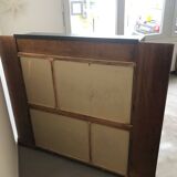 Storage unit, Art Deco buffet in carved wood