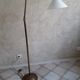 Articulated brass floor lamp