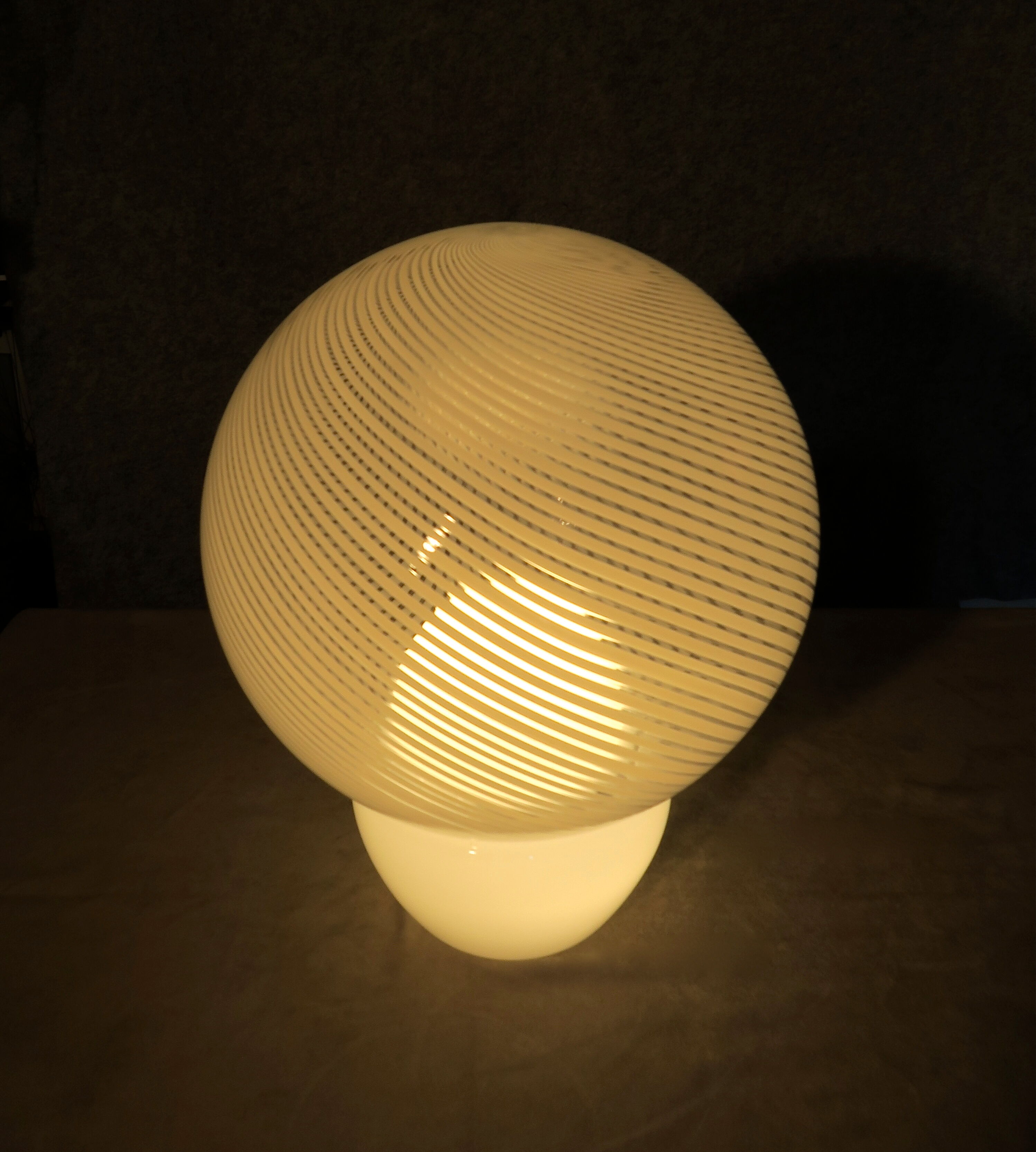 Table lamp Murano 1970
