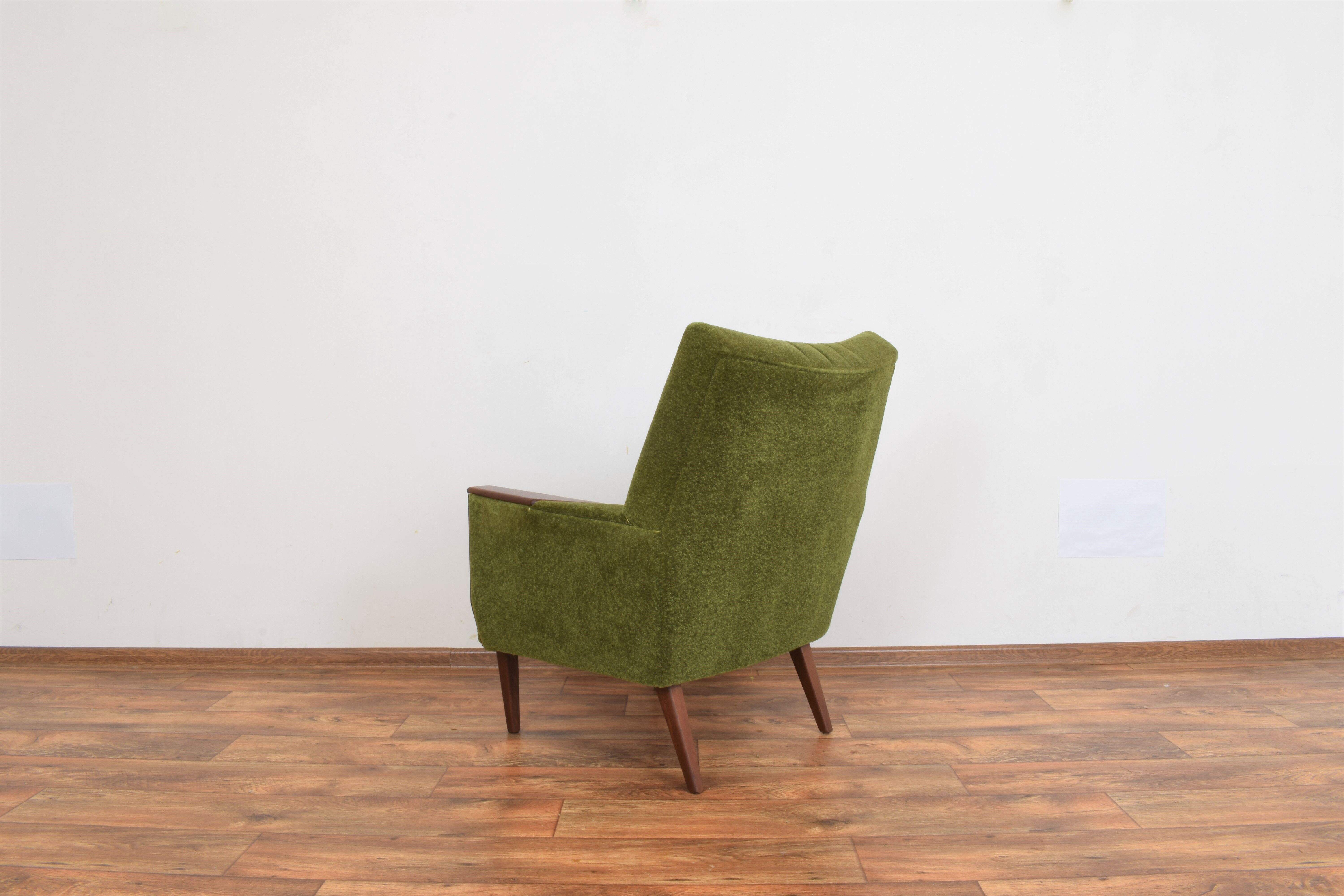 Danish teak armchairs, set of 2