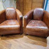 Set of 2 Club Chairs