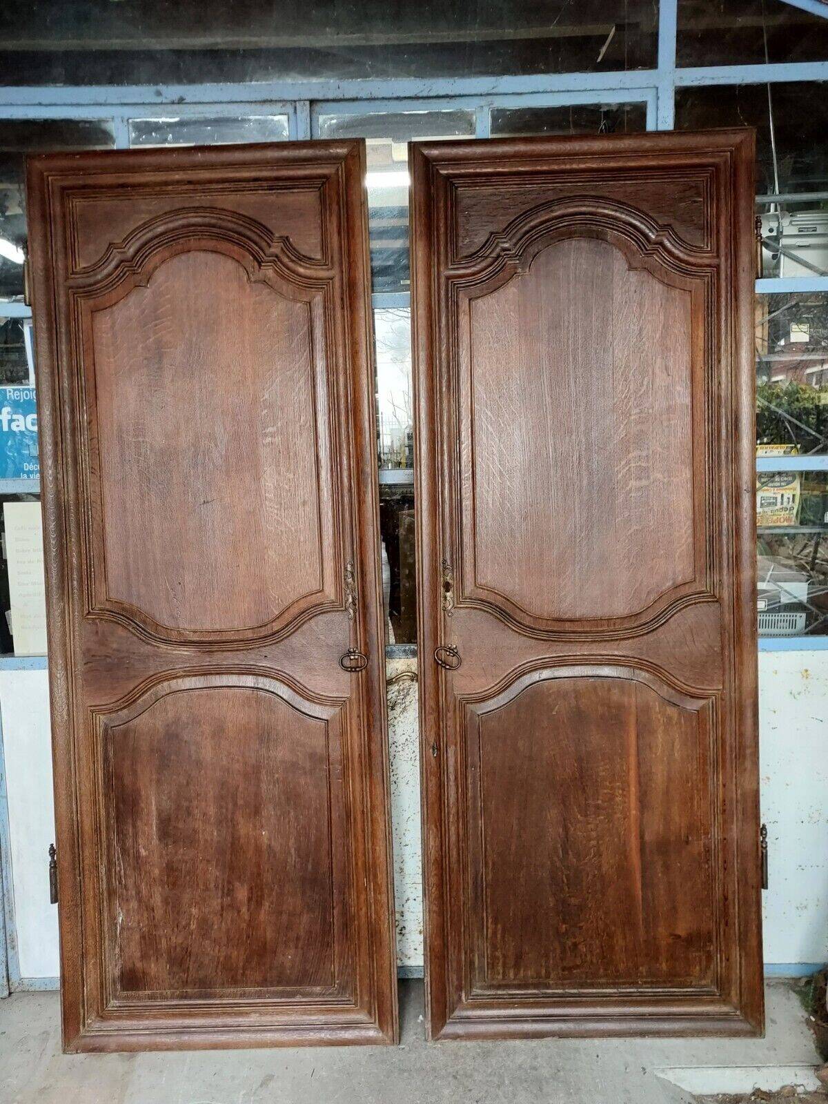 Oak cupboard doors
