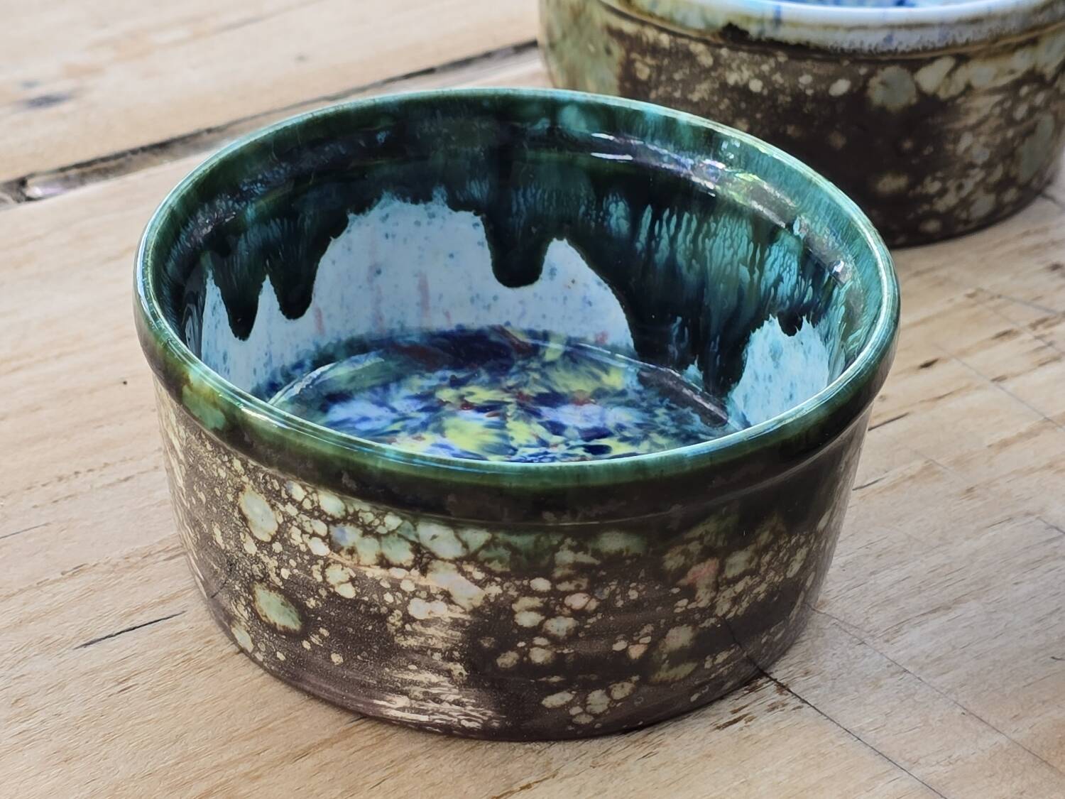 4 ramekins, handcrafted Morvan ceramics