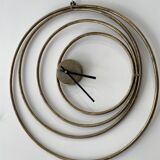 Gold spiral clock