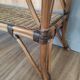 Vintage rattan console