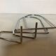 Metal bookends pair