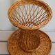 Wicker coffee table