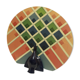 Lampe en céramique 1970