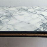"False marble" coffee table from the 1960s
