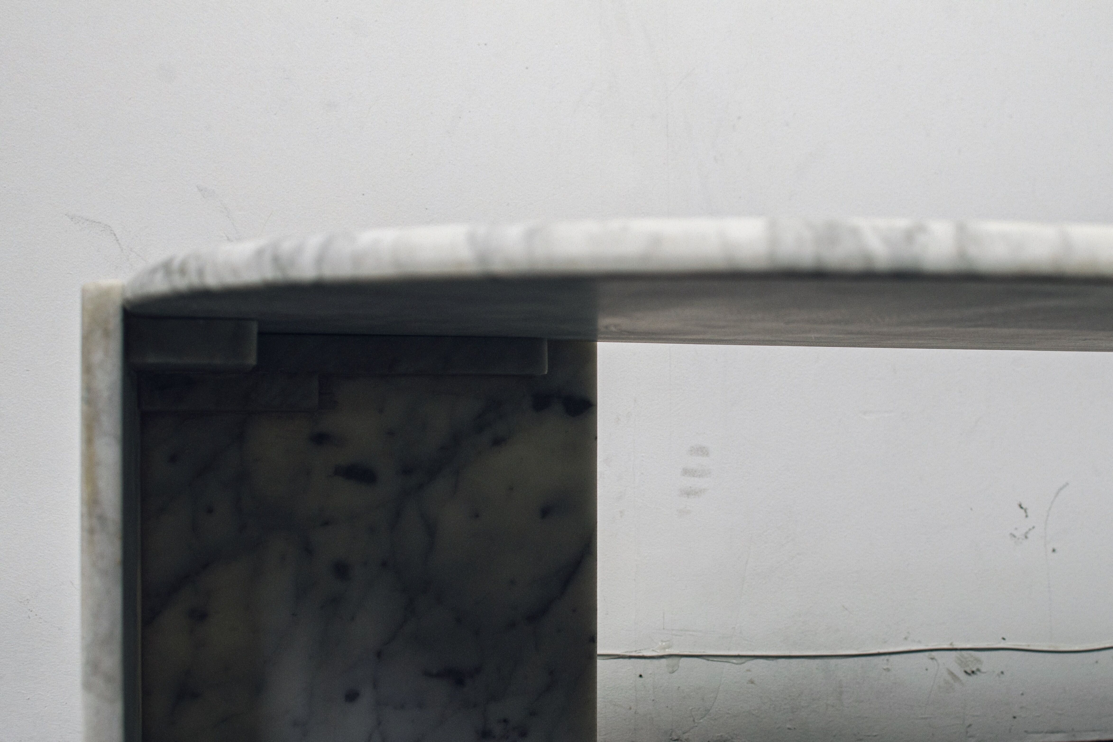 Marble coffee table by Roche Bobois, 1970